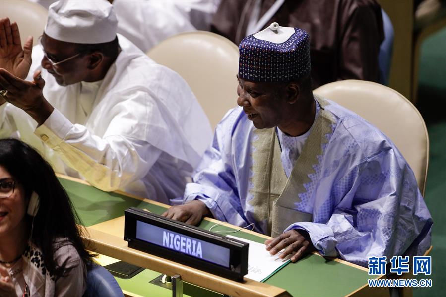 （国内）尼日利亚常驻散漫国代表提贾尼·穆罕默德-班德落选第74届散漫国大会主席