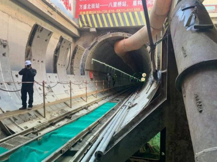 济南地铁2号线明年尾或者将试运行，15个车站主体妄想已经封顶