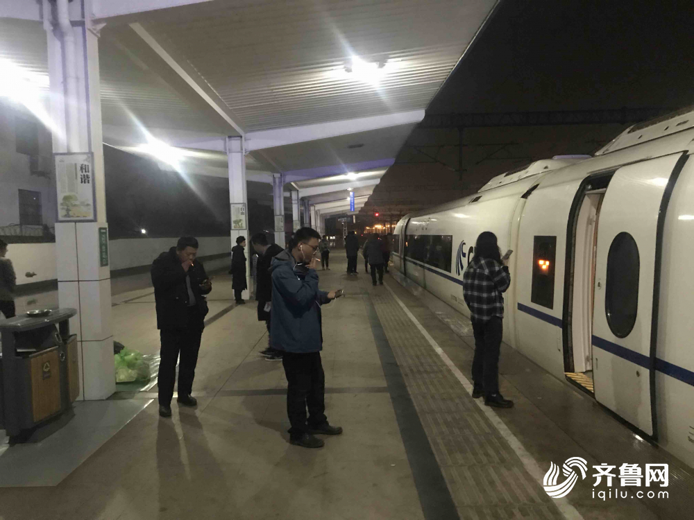 胶济客专青州站配置装备部署倾向，客专青岛倾向高铁车辆晚点两小时