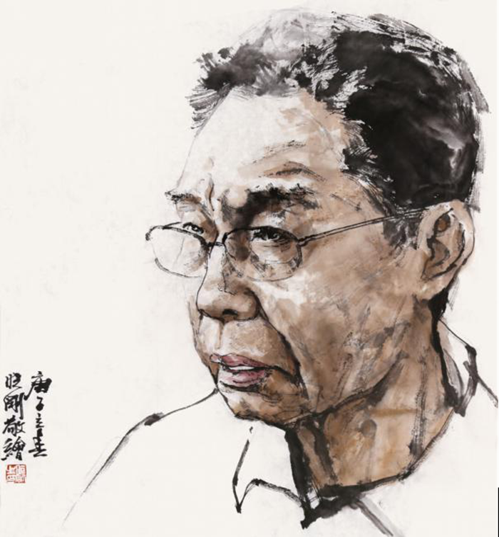 画笔勾勒“白衣战士”，济南市政协常委杨晓刚致敬“逆行者”