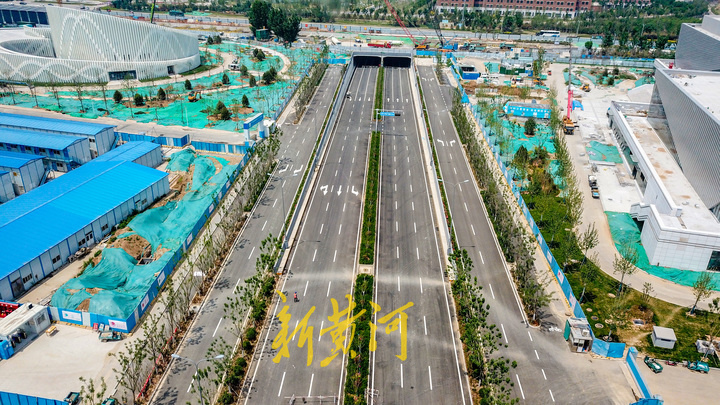 济南西城新建果真隧道 连通小清河与青岛路